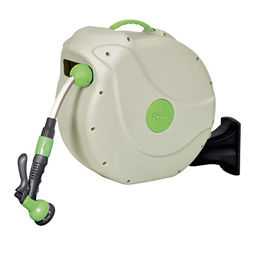 RIBILAND prd32p acquaroll  Automatic Hose Reel 30 m GreenBeige